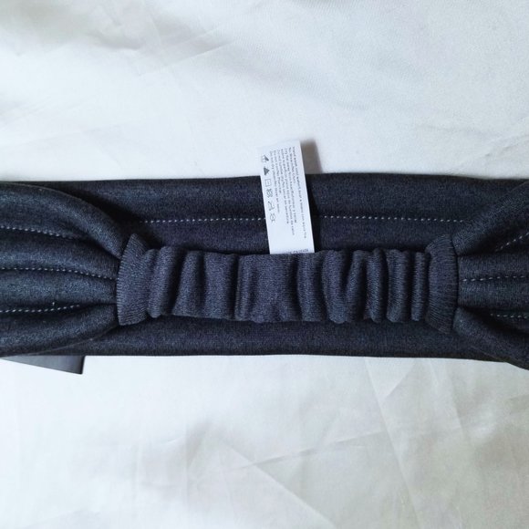 Isotoner Signature Active Dark Gray Polyester/Polyurethane Headband - Picture 5 of 7